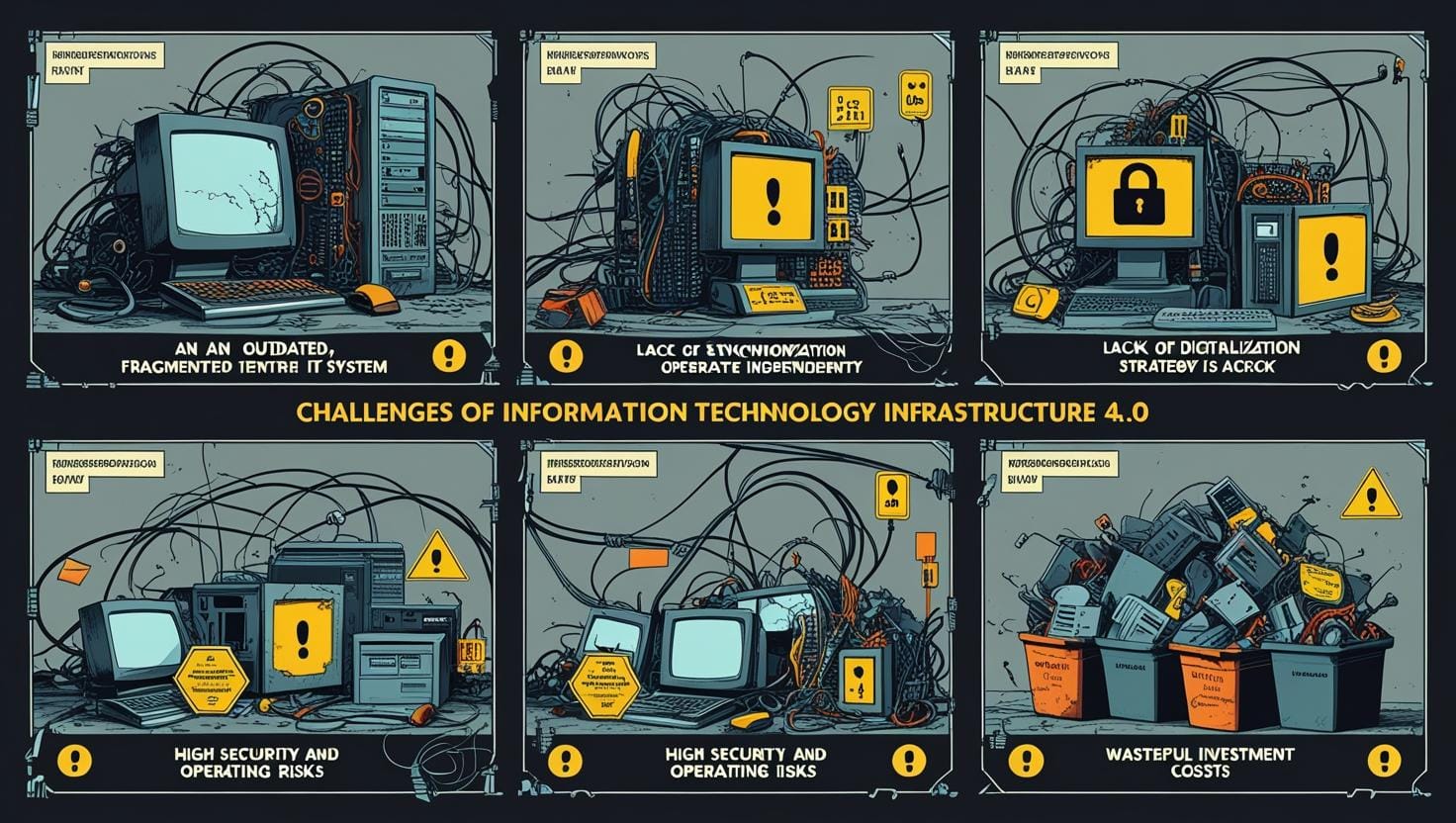 Dịch Vụ Tư Vấn Hạ Tầng CNTT 4.0 Cho Doanh Nghiệp – Giải Pháp Số Hóa Doanh Nghiệp Toàn Diện 2 Những thách thách hạ tầng CNTT 4.0 cho doanh nghiệp