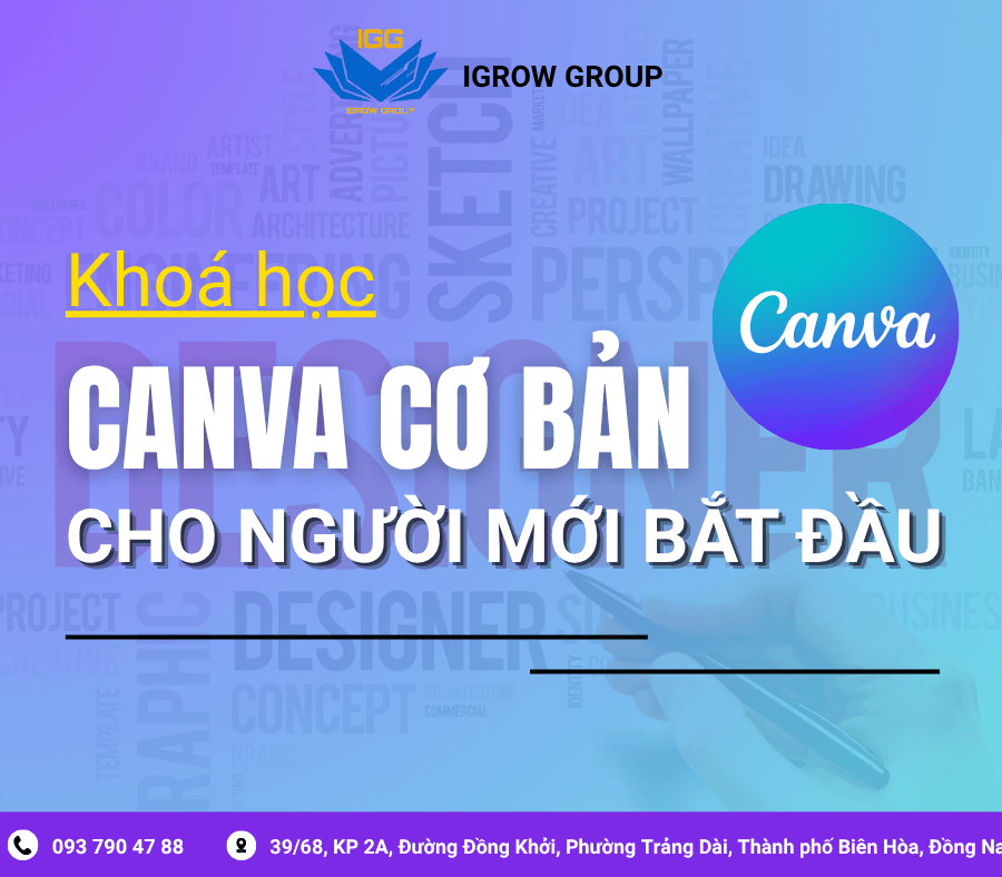 Khoá học CANVA cơ bản cho người mới bắt đầu